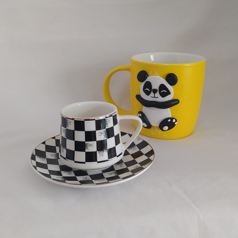 سرویس قهوه خوری 2 پارچه کد 1 مدل SHTAT1