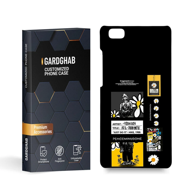 کاور گارد قاب مدل دخترانه مناسب برای گوشی موبایل هوآوی p8 lite 2015