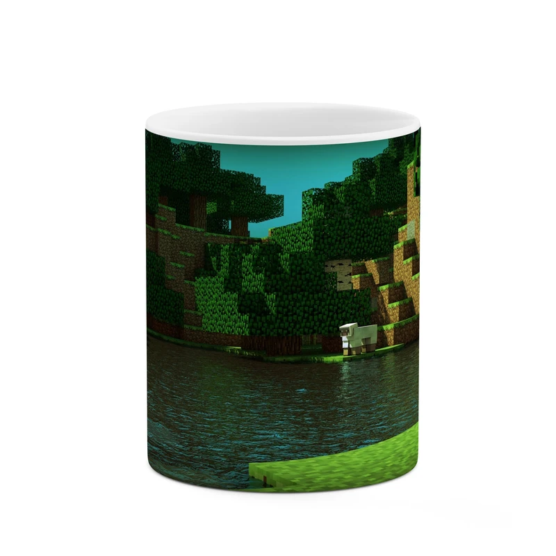 ماگ کاکتی طرح ماینکرافت minecraft مدل mgh41323