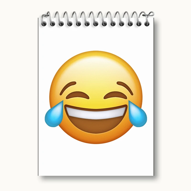 دفتر یادداشت 50 برگ خندالو مدل ایموجی کد 24657