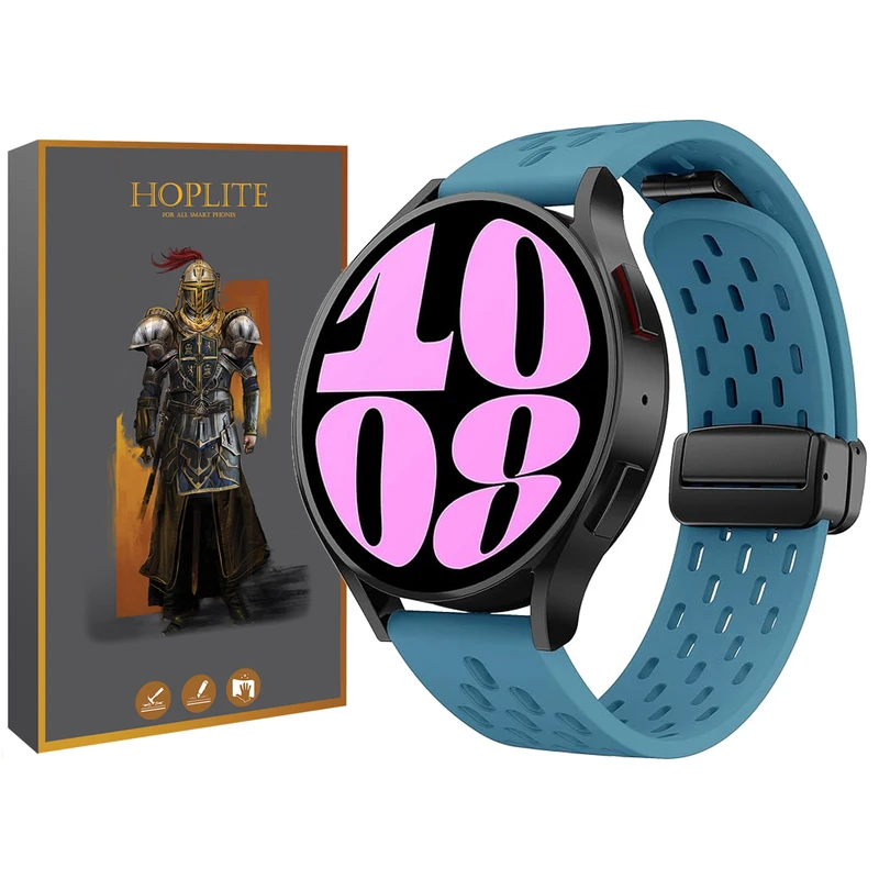 بند هاپلایت مدل NK Silicone Magnet HL مناسب برای ساعت هوشمند سامسونگ Galaxy Watch 4 44mm / 5 44mm / 6 44mm / 7 44mm