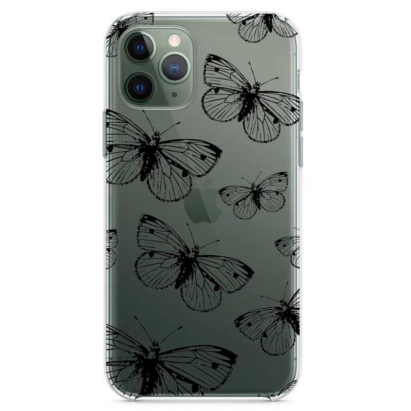 کاور مگافون طرح پروانه مدل C54-B مناسب برای گوشی موبایل اپل iPhone 11 Pro