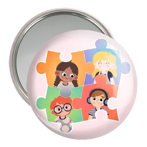 آینه جیبی خندالو مدل اتیسم Autism کد 26721