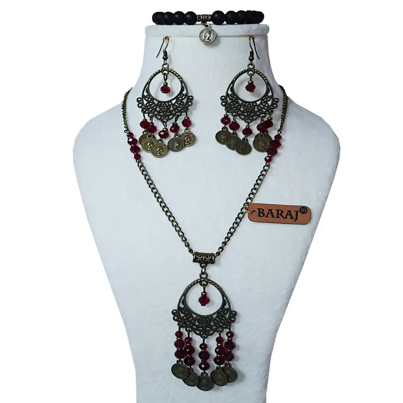 نیم ست زنانه باراج من مدل سنتی کد BR-07