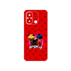 MAHOOT Ladybug and Cat Noir Cover Sticker for Xiaomi Redmi 12C