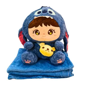 عروسک پتویی مدل پسر طرح لباس استیج کد A01 ارتفاع 45 سانتی متر