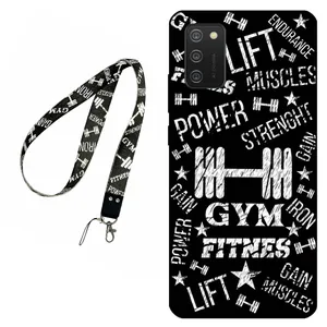 Megafone Gym 0010 Cover For Samsung Galaxy A02 S Mobile Neckband
