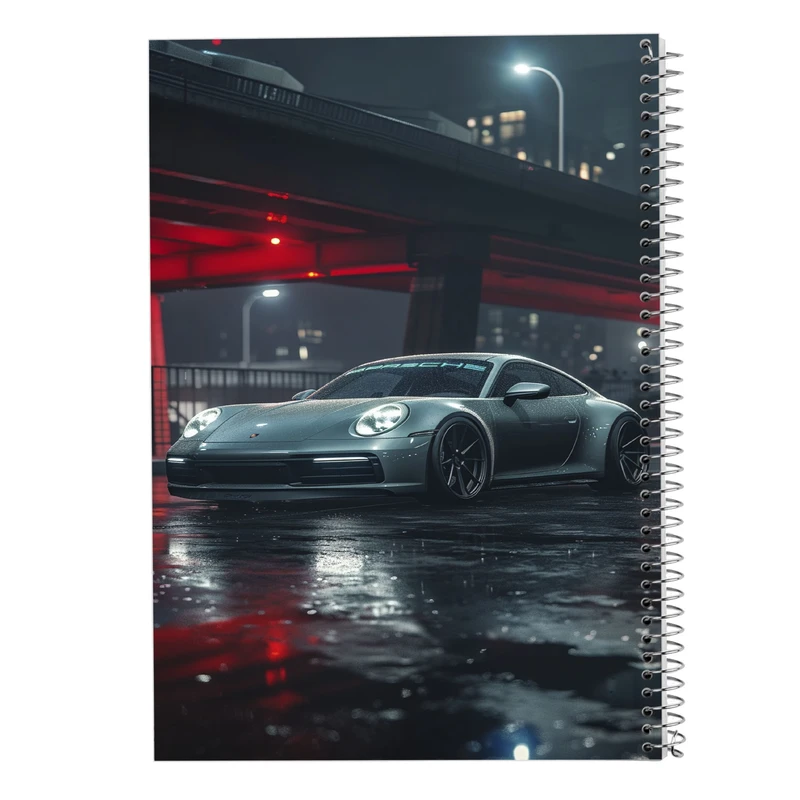 دفتر نت موسیقی 50 برگ مدوپد مدل need for speed کد DF13585