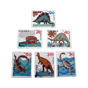 تمبر یادگاری مدل حیوانات کد bc-1528 مجموعه 6 عددی