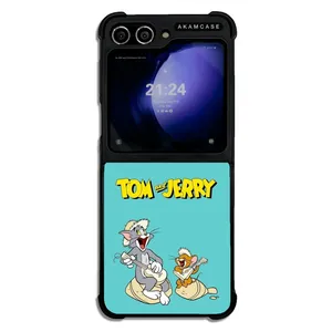 AKAM AMC-WSGZFLIP5-TOM & JERRY3 Cover For Samsung Galaxy Z Flip 5