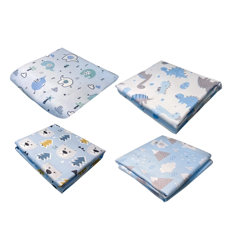 خشک‌کن نوزاد تیک مک مدل blu سایز65 * 72 سانتی‌متر بسته 4عددی