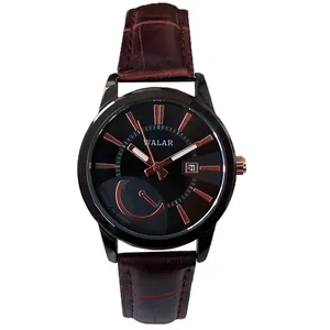 ساعت مچی عقربه ای زنانه والار مدل بند چرمی