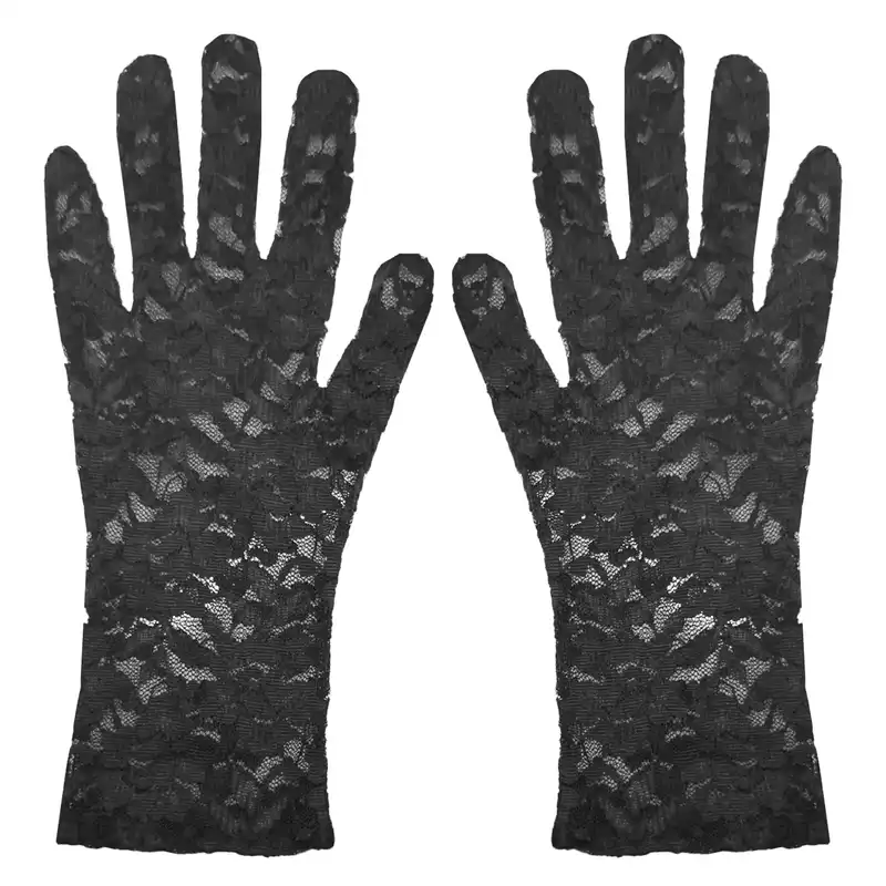 دستکش زنانه تادو طرح گیپور مدل D109