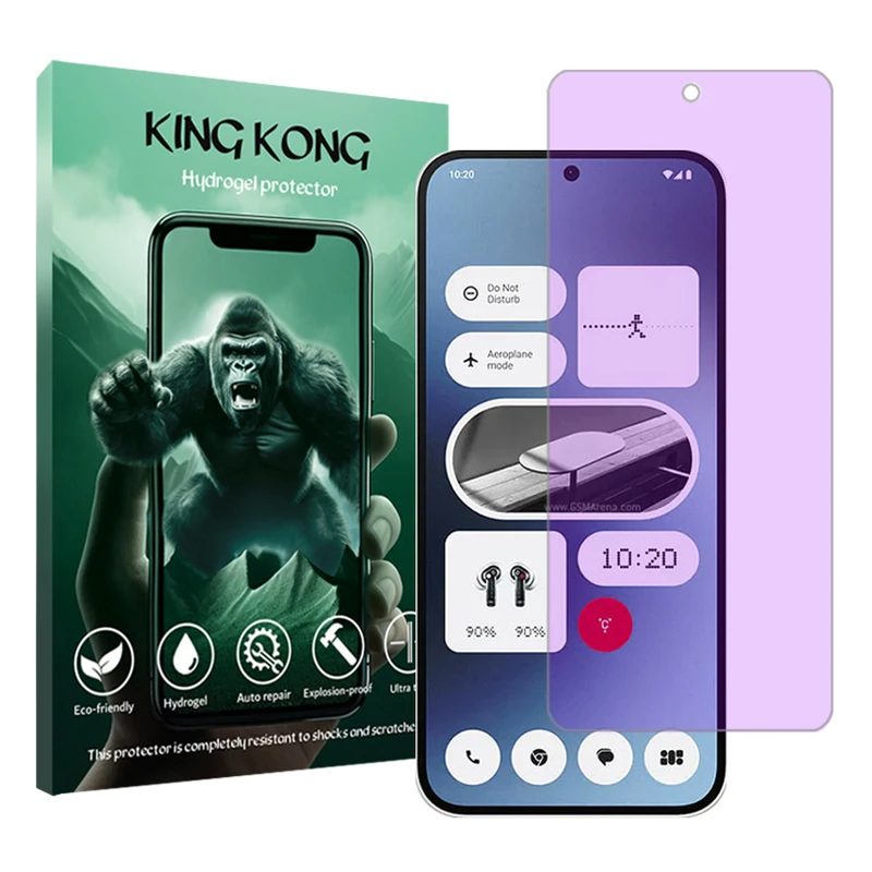 محافظ صفحه نمایش آنتی پرپل کینگ کونگ مدل Tough مناسب برای گوشی موبایل ناتینگ Phone 2a