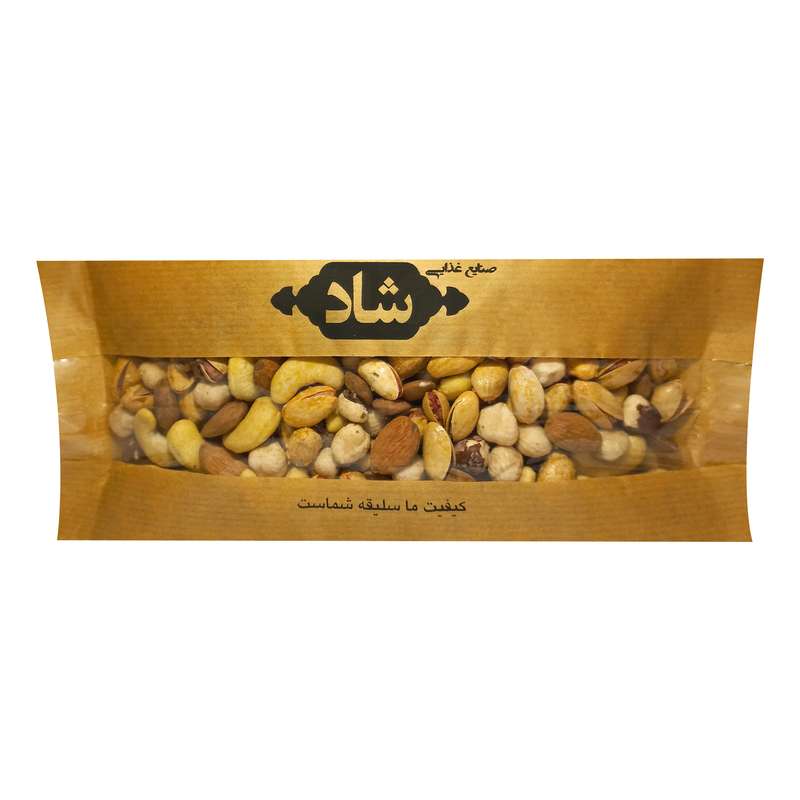 آجیل چهار مغز ممتاز محصولات شاد - 1200 گرم 