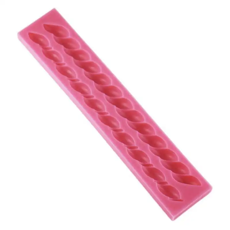 قالب شکلات مدل مالد فوندانت طرح مولد طناب پیچ کد M2