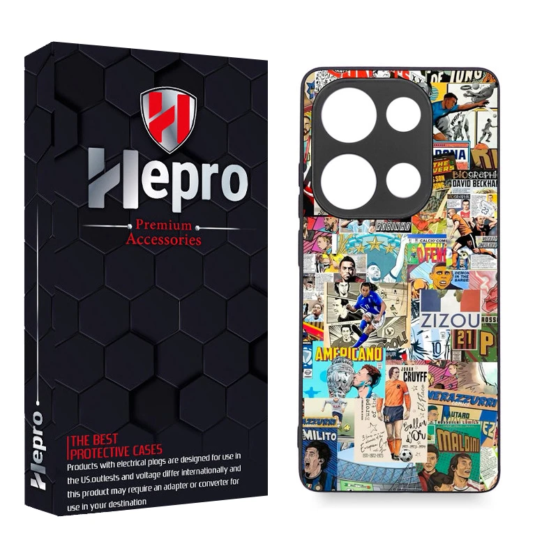 کاور هپرو طرح فانتزی مدل TPU مناسب برای گوشی موبایل شیائومی Poco M6 Pro 4G