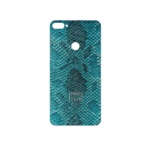 MAHOOT Blue Snake Skin Cover Sticker for HTC Desire 12 Plus