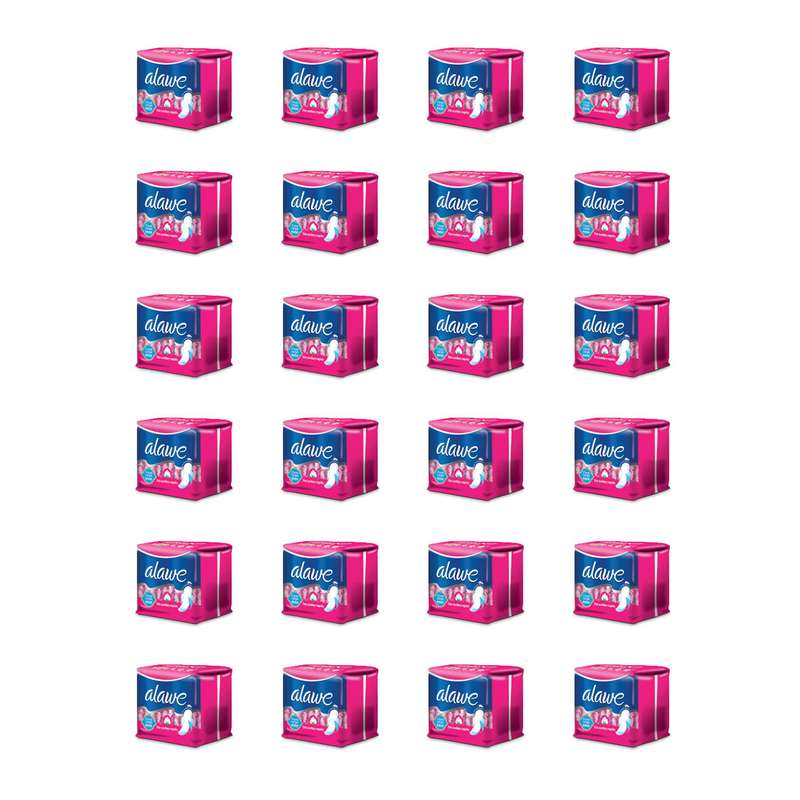 نوار بهداشتی آلاوه مدل Cotton Large مجموعه 24 عددی نوار بهداشتی آلاوه مدل Cotton Large مجموعه 24 عددی