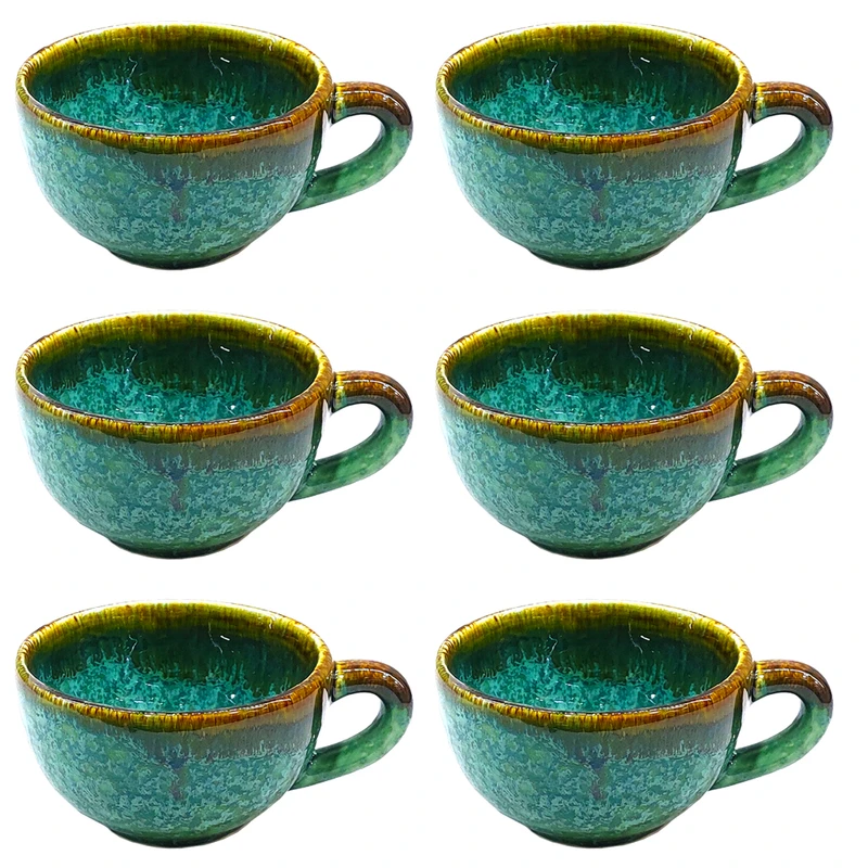 فنجان مدل شره ای مجموعه 6 عددی