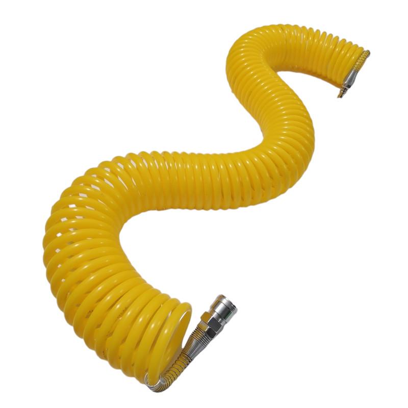 شلنگ فنری مدل PE18 yelw طول 18 متر