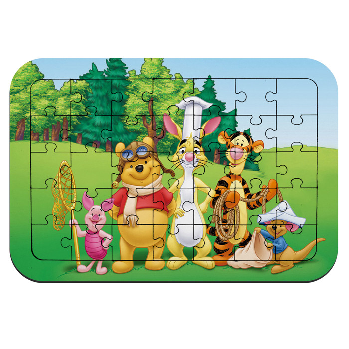 پازل 35 تکه طرح وینی د پو و دوستان مدل NI1577 