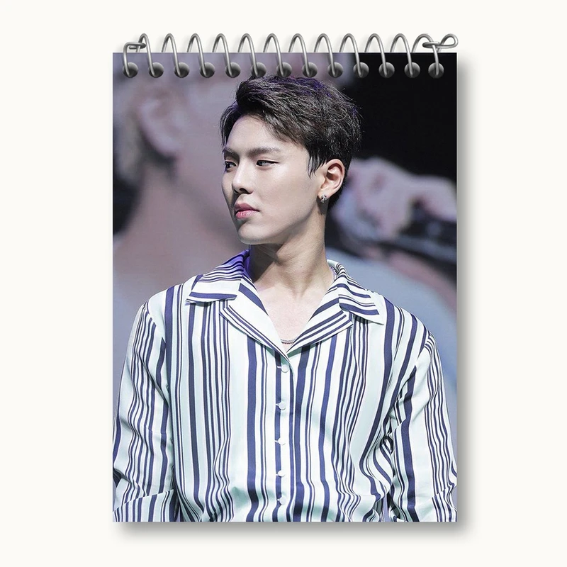دفتر یادداشت 50 برگ خندالو مدل شونو گروه مانستا اکس MONSTA X کد 21139