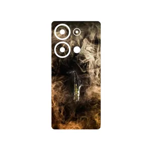 MAHOOT Saxophone Cover Sticker for Xiaomi Poco M6 Pro 4G