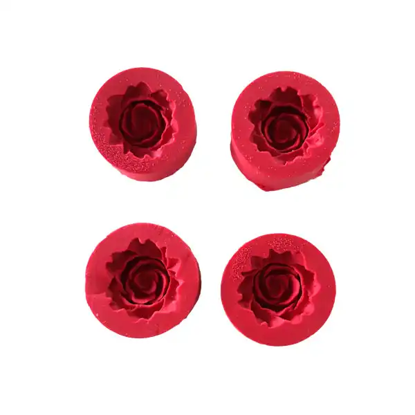 سیلیکون قالب گیری مدل گل رز مجموعه 4عددی