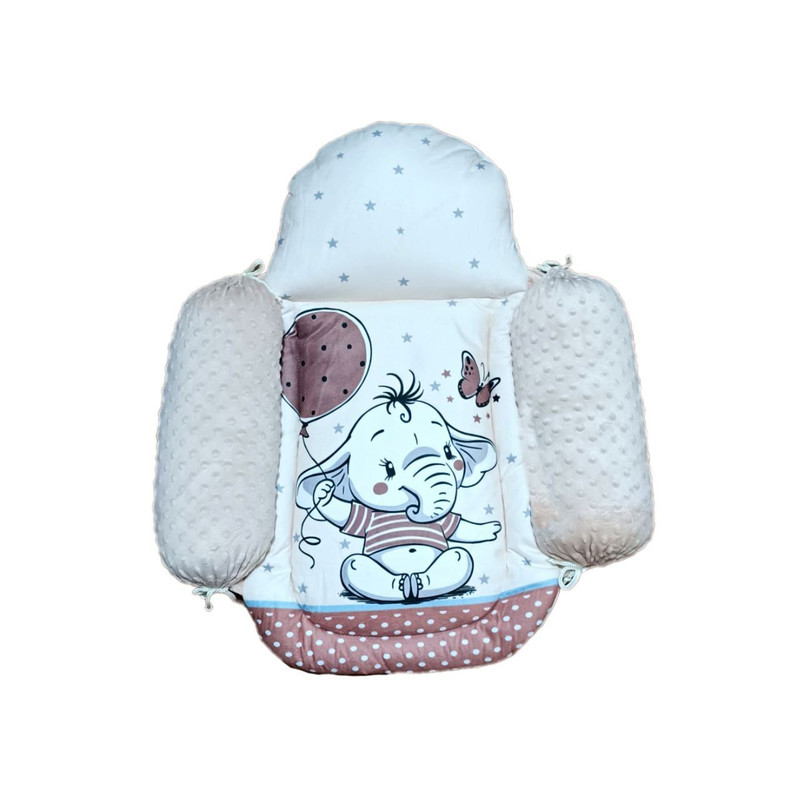 تشک غلت گیر نوزاد مدل فیل و بادکنک