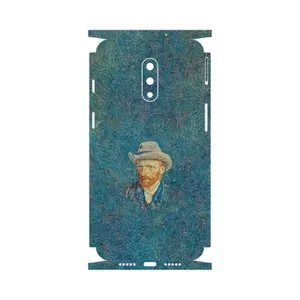 MAHOOT Self portrait with a gray felt hat-FullSkin Cover Sticker for OnePlus 7