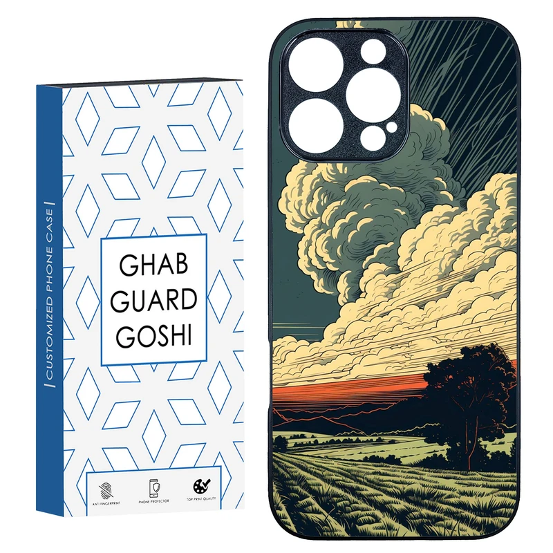 کاور قاب گارد گوشی طرح منظره کد TPU-163 مناسب برای گوشی موبایل اپل Iphone 16 Pro Max
