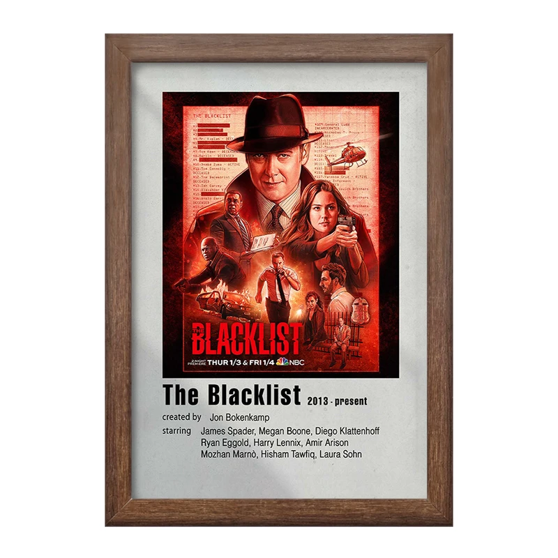 تابلو خندالو طرح فهرست سیاه (The Blacklist) کد F11286