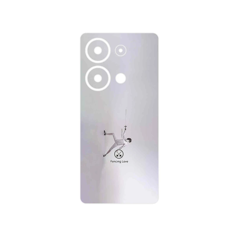 برچسب پوششی ماهوت مدل Fencing مناسب برای گوشی موبایل شیائومی Redmi Note 13 Pro 4G