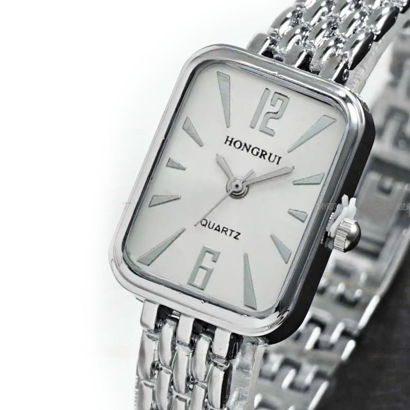 ساعت مچی عقربه‌ای کوارتز زنانه مدل زنجیری کلاسیک کد 102