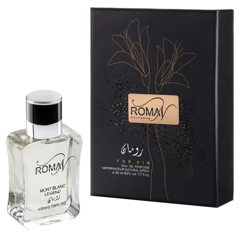 ادو پرفیوم مردانه رومان مدل Mont Blanc Legend حجم 50 میلی لیتر