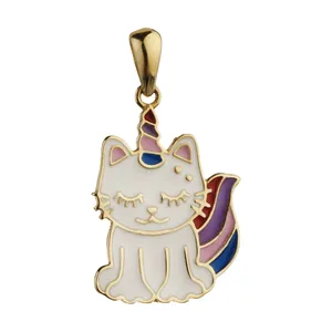 آویز گردنبند طلا 18 عیار زنانه میو گلد مدل MIO-GD891