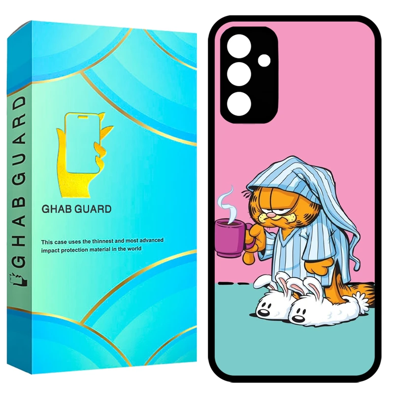 کاور قاب گارد طرح گارفیلد مدل GCHPA25 مناسب برای گوشی موبایل سامسونگ Galaxy A25