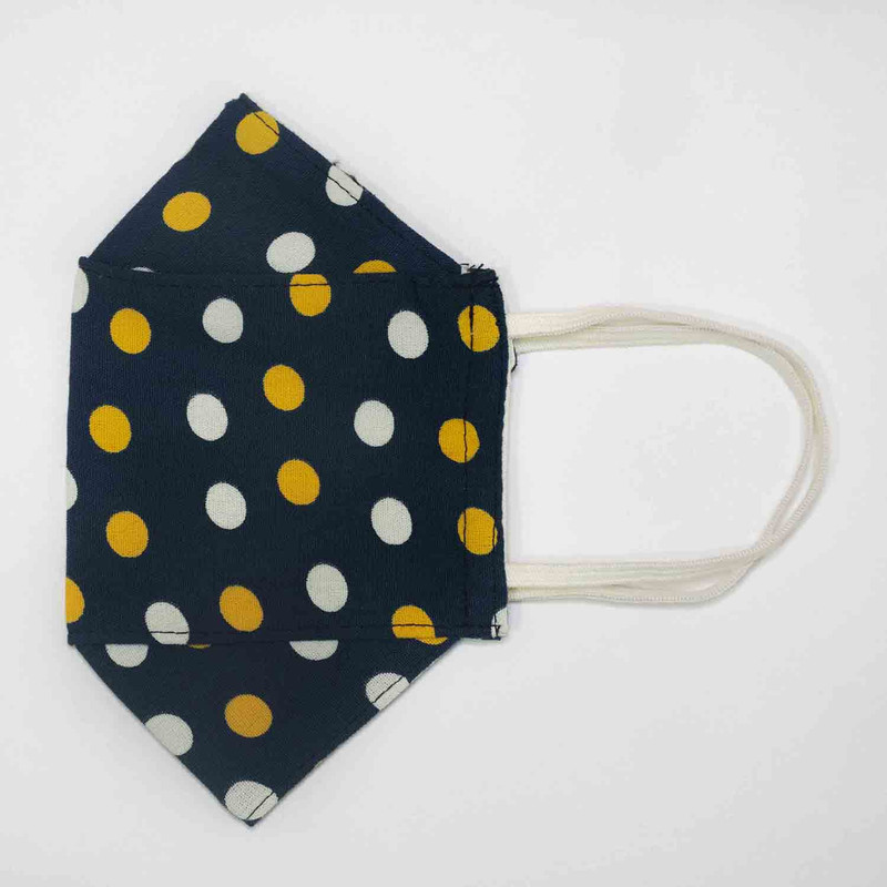 ماسک تزیینی زنانه طرح خالخالی کد s36 