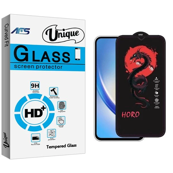 محافظ صفحه نمایش ای اف اس مدل Unique Horo مناسب برای گوشی موبایل سامسونگ galaxy a34