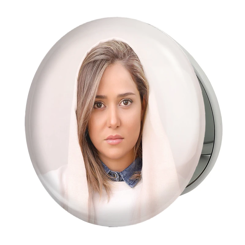 آینه جیبی خندالو طرح پریناز ایزدیار مدل تاشو کد 10501 