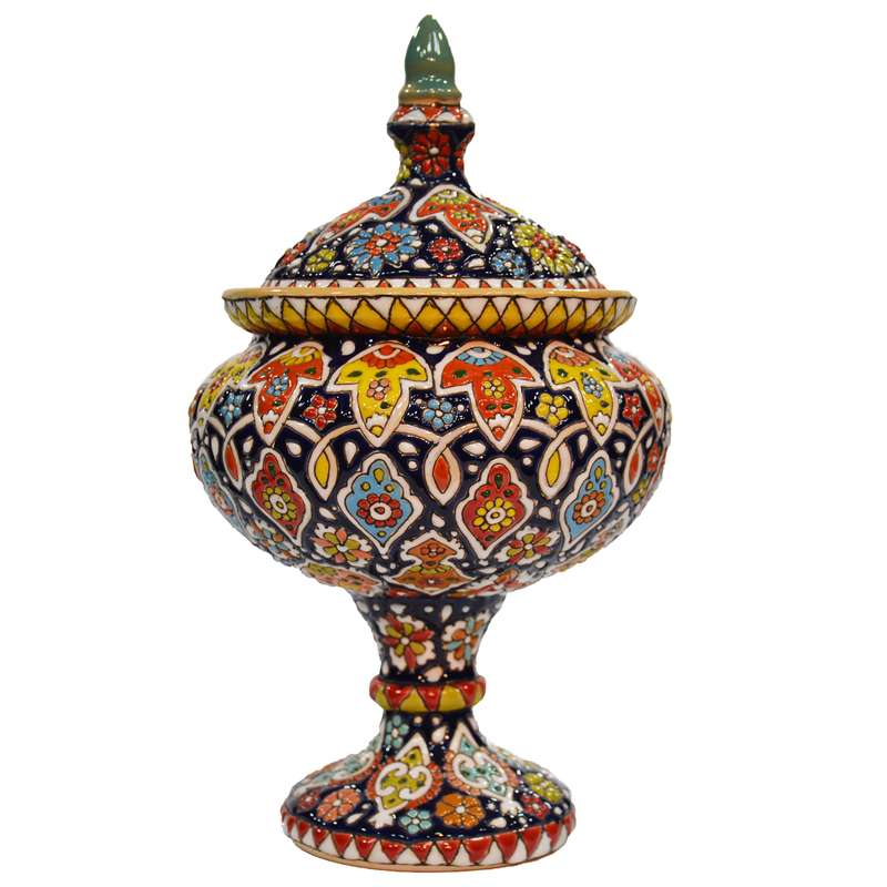 شکلات خوری میناکاری مدل یاس کد 1