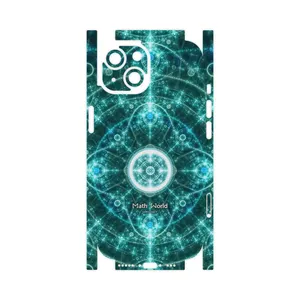 MAHOOT Mathematical Geometric Shape 4-FullSkin Cover Sticker for Apple iPhone 15