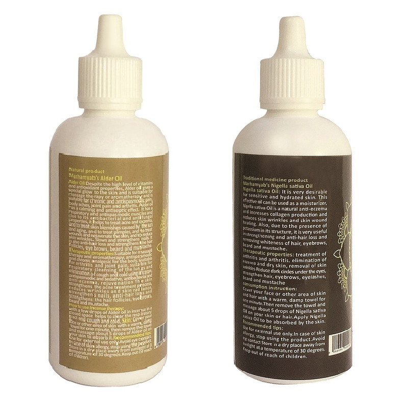 روغن بدن مرهم یاب مدل سیاه دانه و زنیان حجم 80 میلی لیتر مجموعه 2 عددی روغن بدن مرهم یاب مدل سیاه دانه و زنیان حجم 80 میلی لیتر مجموعه 2 عددی
