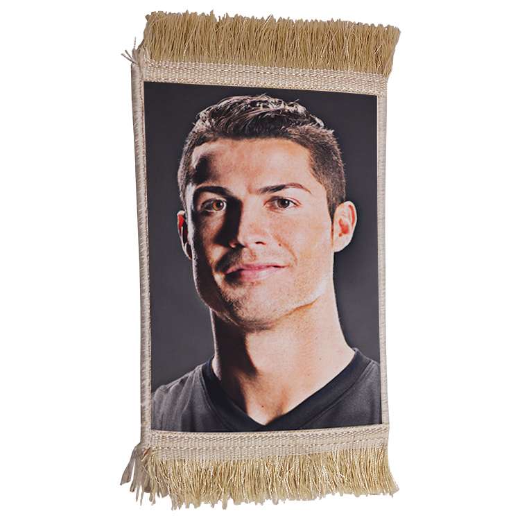 فرش ماشینی دیوارکوب مدل رونالدو کد 458