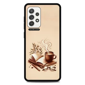 AKAM AMC-WSGA52-COFFEE-4 Cover For Samsung Galaxy A52