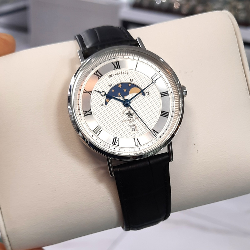 ساعت مچی عقربهای مردانه کوارتز سانتا باربارا پولو راکت کلاب مدل SB.4.10014-1