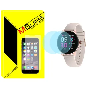 محافظ صفحه نمایش شیشه‌ای ام گلس مدل SH-MG مناسب برای ساعت هوشمند کیسلکت L11 Pro بسته دو عددی