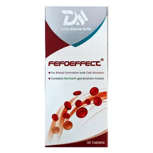 تخفیف قرص آهن و فولیک اسید فیفوایفکت تریتا دارو - 30 میلی گرم بسته 30 عددی