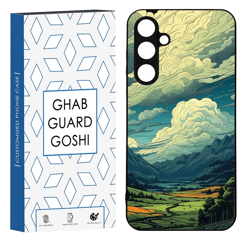 کاور قاب گارد گوشی طرح منظره کد TPU-172 مناسب برای گوشی موبایل سامسونگ Galaxy S23 fe